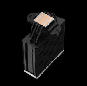 Actual product image Deepcool AK400 Zero Dark (155 mm)