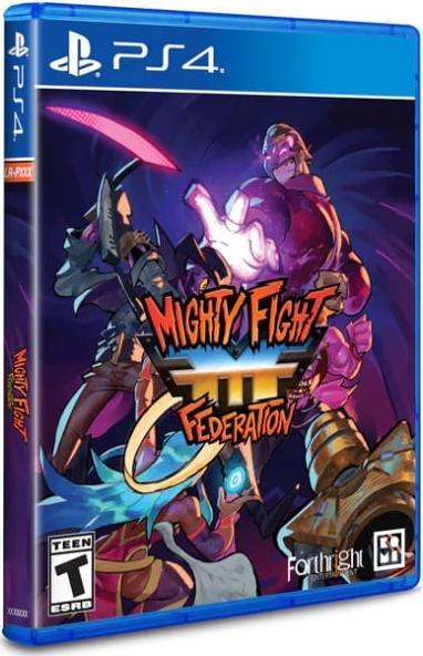 Limited Run Mighty Fight Federation (Import) (PS4)