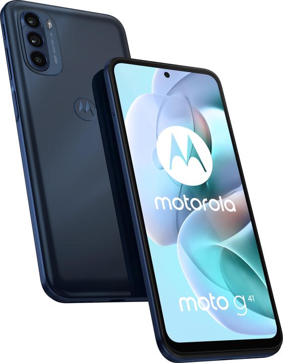 Image du produit Motorola Moto G41 (128 Go, Météorite noire, 6.43", Double SIM hybride, 48 Mpx, 4G)