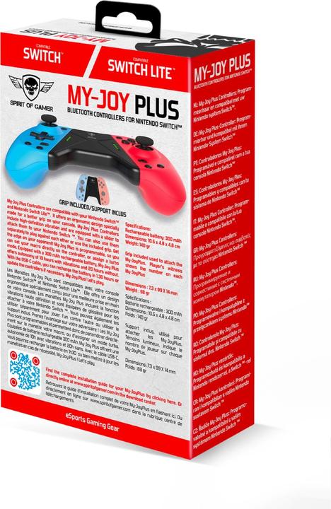 Image du produit Spirit Of Gamer Commutateur sans fil (Switch, Switch Lite)