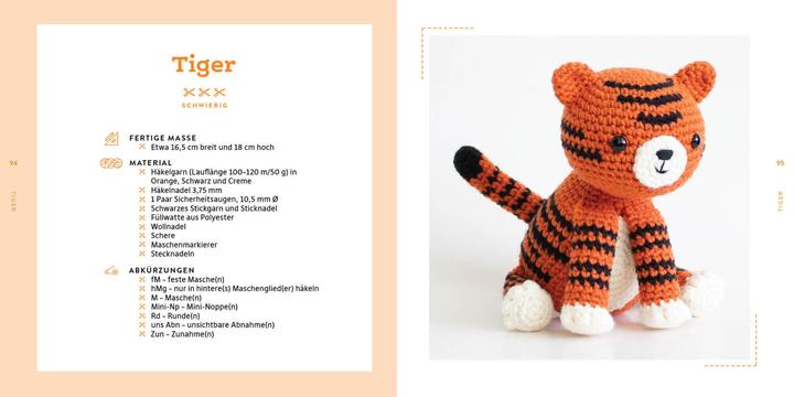 Produktbild Mein Amigurumi-Abenteuer – Tiere häkeln (Deutsch, Lauren Espy, übersetzt von Katrin Korch, 2024)