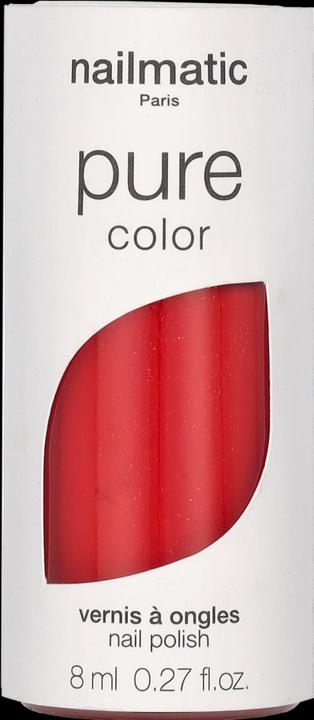 Immagine prodotto Nailmatic Colore puro (AMOUR-Rouge Nacre, Rosso shimmer, Smalto)