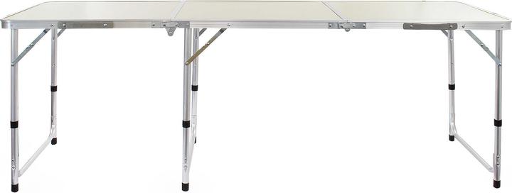 Produktbild Wiltec Toboli Campingtisch klappbar 180x60x70cm höhenverstellbar Klapptisch Camping