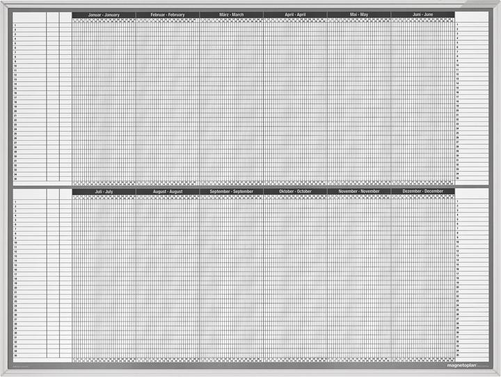 Produktbild Magnetoplan Aktivitäten- & Urlaubsplaner, 7-Tage-Woche (120 x 90 cm)