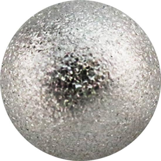 Star Piercing Micro Kugel silber gesprenkelt (ohne Messing, Chirurgenstahl 316L)