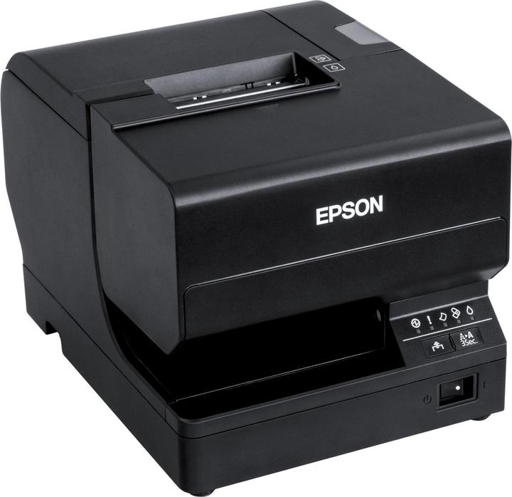 Actual product image Epson TM-J7200 (301) W/O MICR TM-J7200 (301) W/O MICR,BLACK,INC PSU, EU, Black, USB 2.0 Type B, Ether... (USB, RJ45)