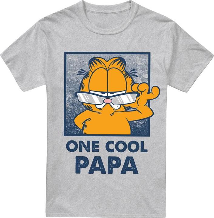 Garfield One Cool Papa TShirt Vatertag (M)