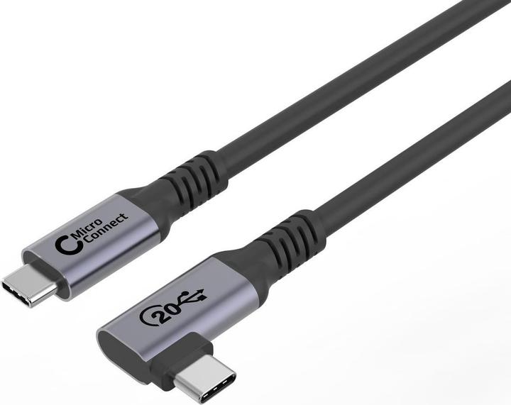 Actual product image MicroConnect Premium USB-C cable 4m (4 m, USB 3.2 Gen 2x2, 100 W)