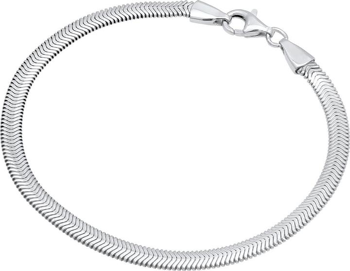 Kuzzoi Basic Armband, Chunky (23 cm, 925er Sterling Silber)