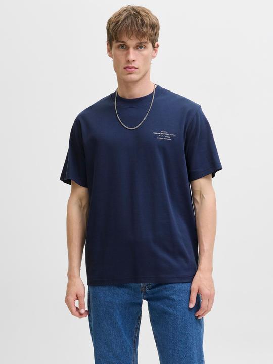 Actual product image Jack & Jones Jprblachad Branding Ss Crew Neck Tee Sn (XXL)