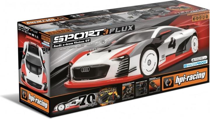 Actual product image HPI RS4 Sport 3 Flux Audi e-tron Vision GT (ARR Almost Ready to Run)