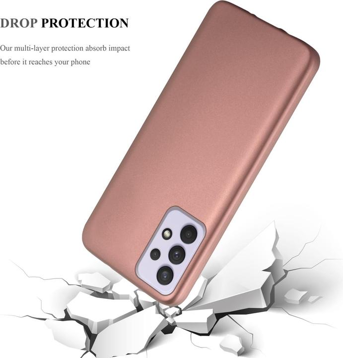 Actual product image Cadorabo TPU Matt Metallic Sleeve (Samsung Galaxy A33 5G)