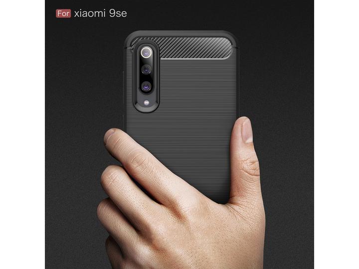 Image du produit Screenguard Xiaomi Mi 9 SE Housse Carbon Brushed Soft TPU (Mi 9 SE)