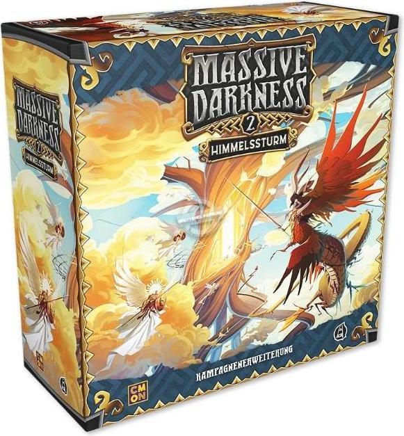Produktbild Cmon CMND0231 - Massive Darkness 2: Himmelssturm, für 1-6 Spieler, ab 14 Jahren (DE-Erweiterung) (Deutsch)