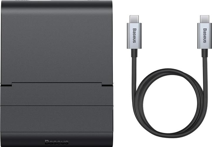 Produktbild Baseus Mate Docking Type-C Mobile Phone Intelligent HUB Docking Station Pro Black (USB-C)