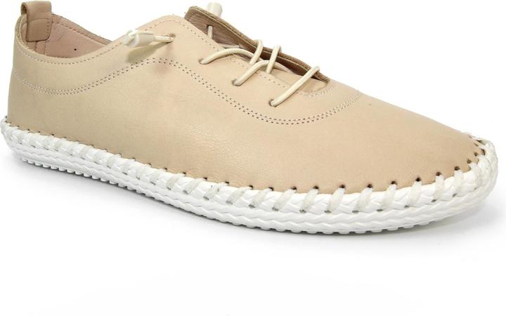 Lunar Leinenschuhe St Ives Leder (39)