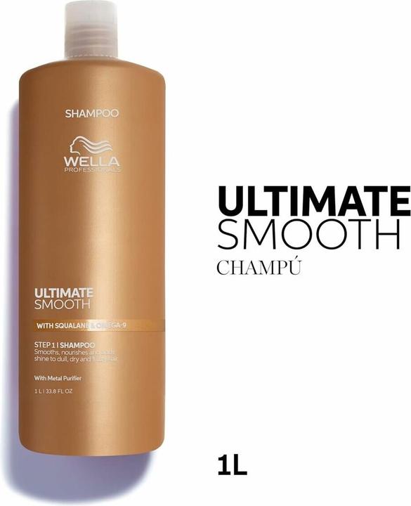 Produktbild Wella Ultimate Smooth (1000 ml, Flüssiges Shampoo)