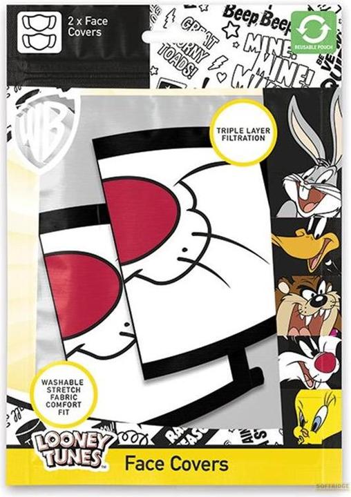 Actual product image Pyramid Looney Tunes: Mundschutz Sylvester (2er Set)
