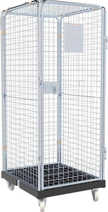 Produktbild eurokraft basic Rollbox BASICline mit recyceltem Kunststoff (500 kg)