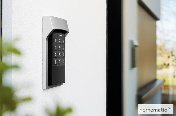 Actual product image Homematic IP Smart Home Keypad (Electronic numerical code)