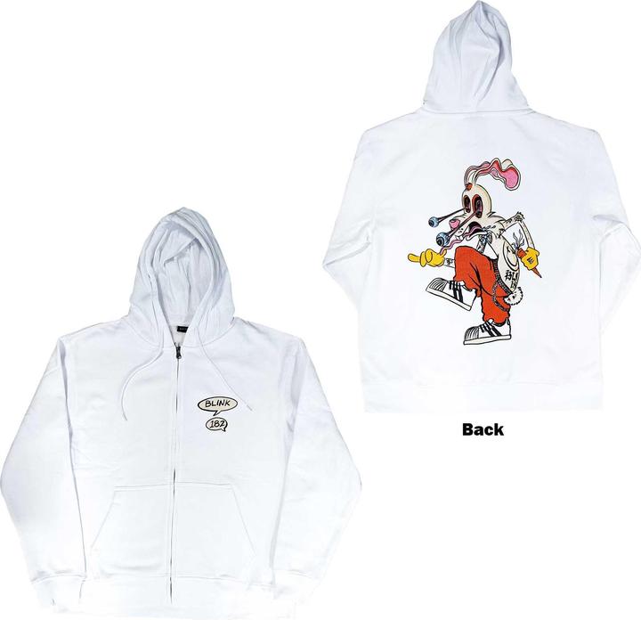 Produktbild Blink 182 Roger Rabbit (Zipper-Hoodie) (XL)