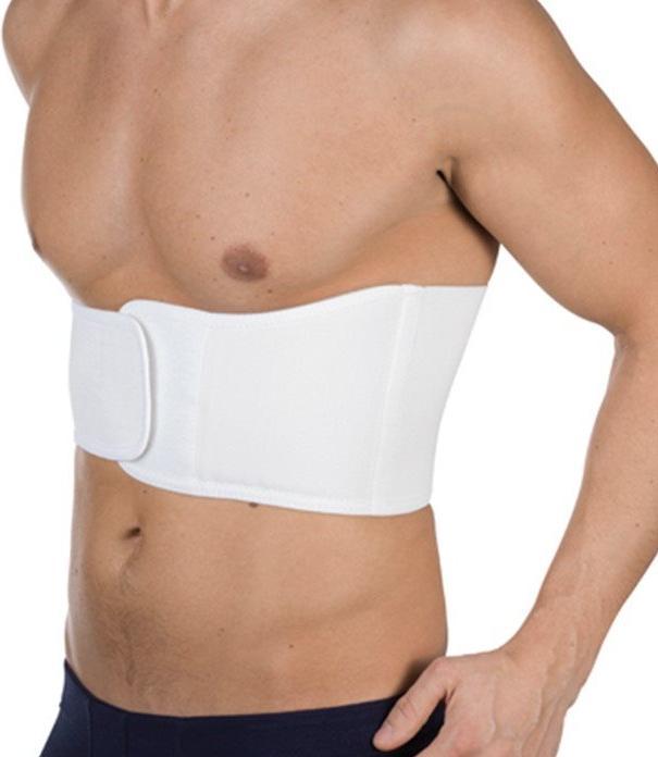 Produktbild Bilasto Uno Rippenbruchbandage XL weiss Unisex (XL)