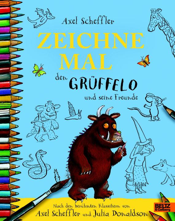 Produktbild Zeichne mal den Grüffelo und seine Freunde (Deutsch, Axel Scheffler, 2024)