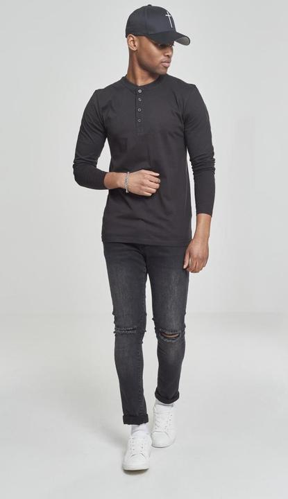 Image du produit Urban Classics Tee-shirt Basic Henley L/S (XL)