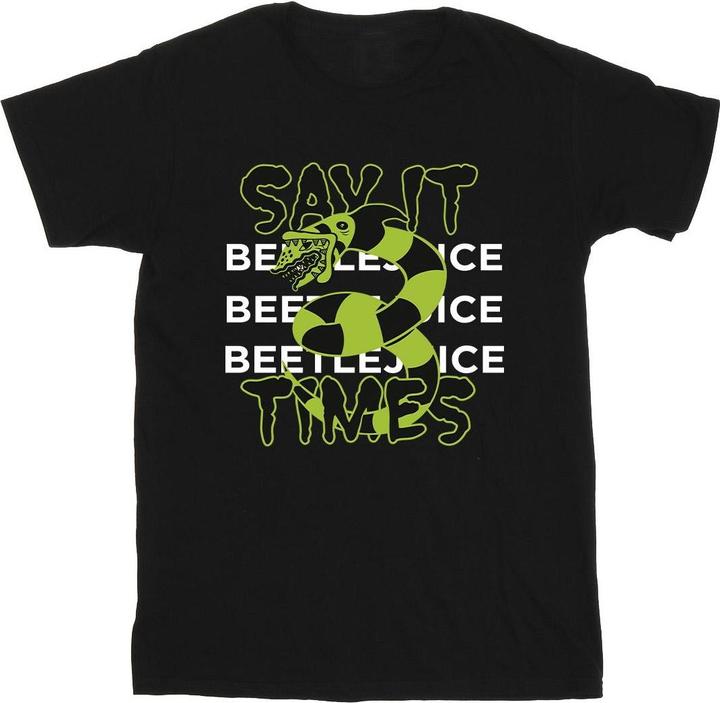 Beetlejuice Say It 3 Times TShirt (XXL)