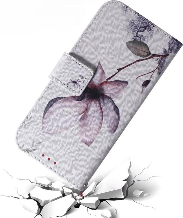 Produktbild Cover-Discount Google Pixel 8 Pro - Leder Etui Hülle Flower (Google Pixel 8 Pro)