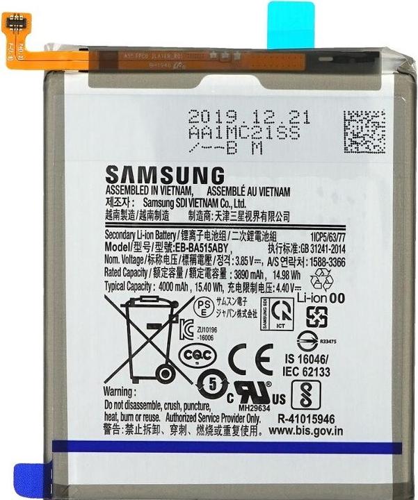 Immagine prodotto Samsung Batteria Galaxy A51 A515F EB-BA515ABY