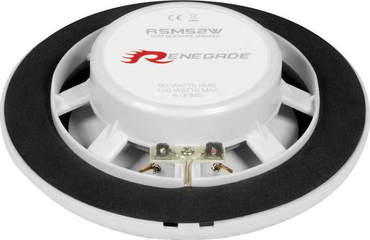 Produktbild Renegade RSM52W 2-Wege Einbau-Lautsprecher 120 W Inhalt: 1 St. (120 W, 13 cm)