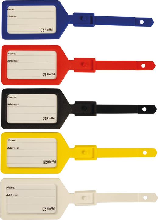 Actual product image Rieffel Luggage labels KT 1080 SB/2 (Additional padding)