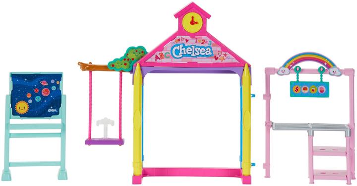 Produktbild Barbie Chelsea Schule mit Puppe Spielset