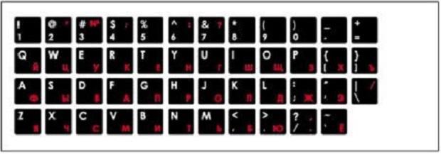 Produktbild Invento Tastaturaufkleber