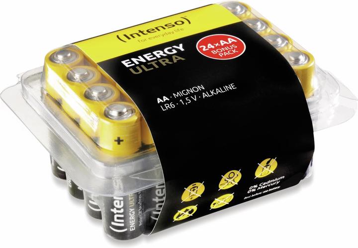 Intenso MignonBatterien EnergyUltra (24 Stk., AA, 2600 mAh)