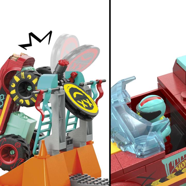 Actual product image Mega Smash 'n Crash Demo Derby Extreme Trick Course
