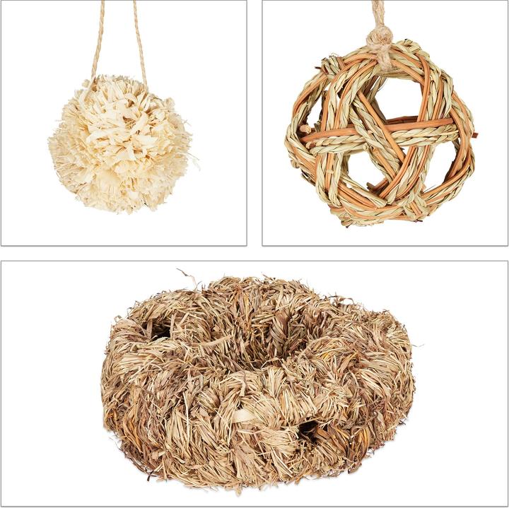 Actual product image Relaxdays Hamster accessories set