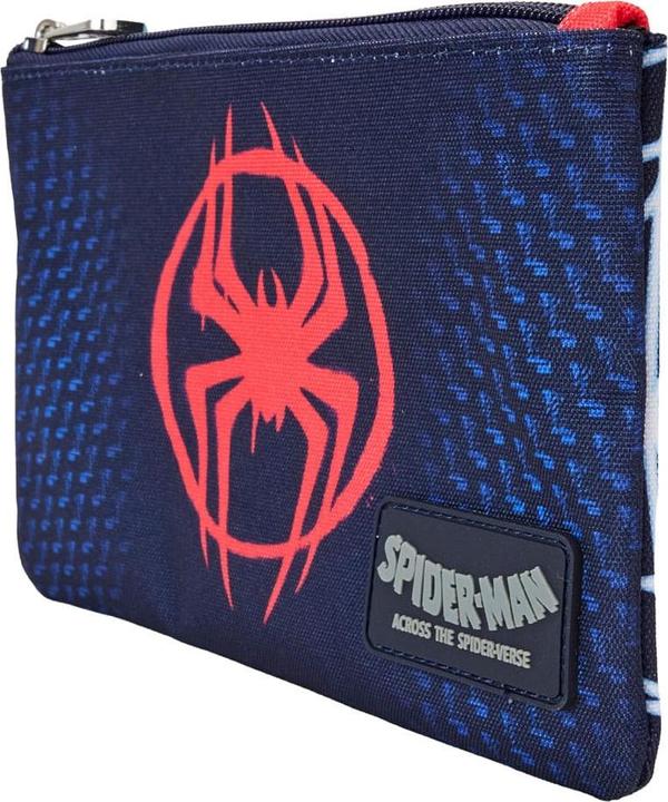 Actual product image Funko Loungefly: Marvel - Spider-Man - Spider-Verse Miles Morales Nylon Wristlet Wallet