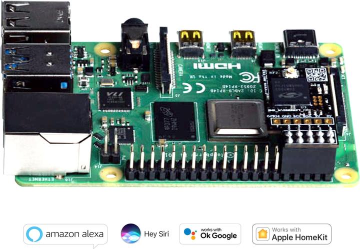 Actual product image Z-Wave RaZberry 7 Pro (with external Antenna)