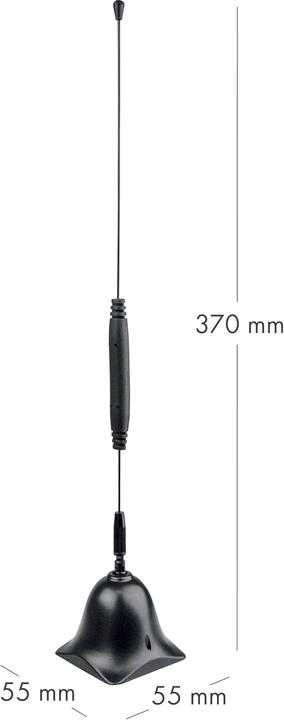 Image du produit Schwaiger DVBT-2 HD Zimmerantenne (Antenne d'intérieur, Antenne tige, DVB-T / -T2)