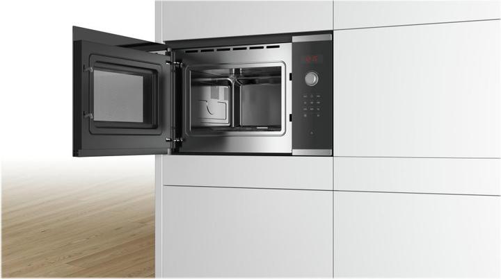 Produktbild Bosch Hausgeräte Serie 4 BFL553MS0 Mikrowelle Integriert Kombi-Mikrowelle, Edelstahl