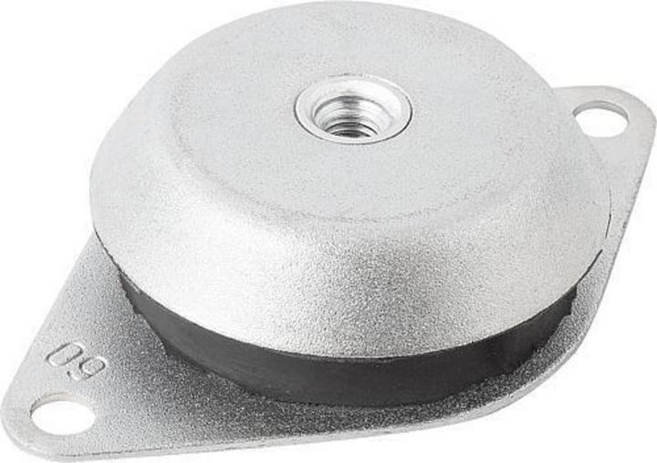 Produktbild Kipp Maschinenfuss K0687, Stahl, Form A