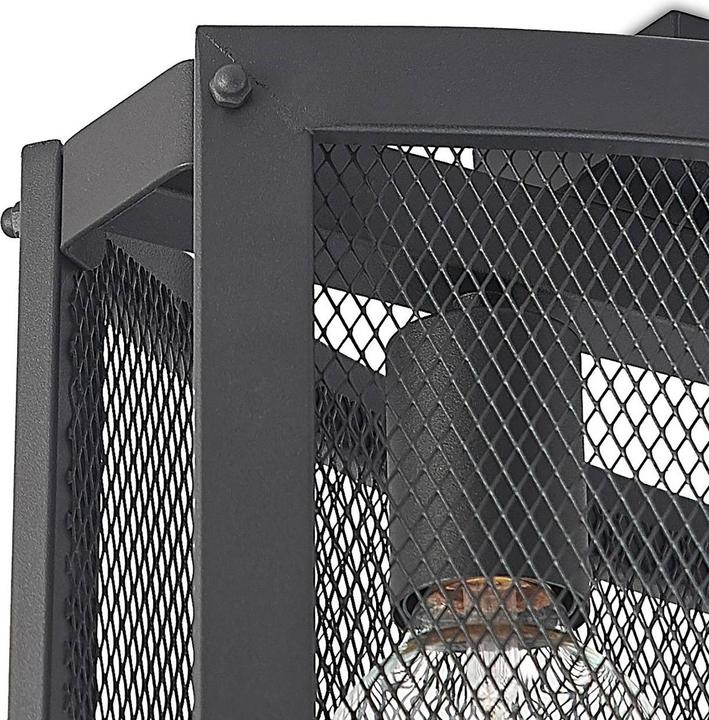 Produktbild Lindby Mizgin Deckenleuchte mit Gitter 3-flammig (E27)
