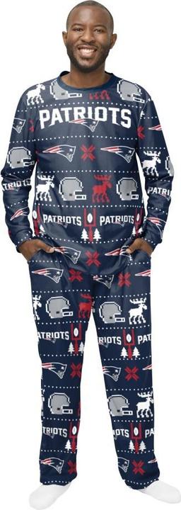Actual product image Foco New England Patriots Ugly Pajama L (L)