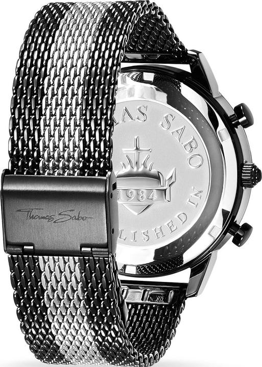 Immagine prodotto Thomas Sabo Orologio da uomo Rebel (Orologio da polso analogico, 42 mm)