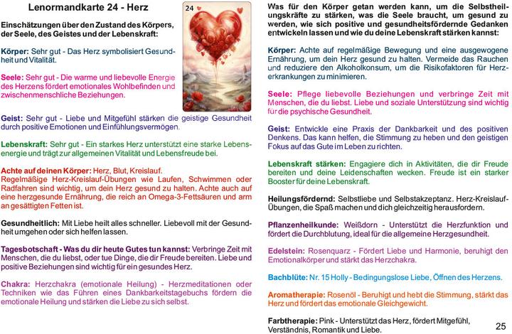 Actual product image Lenormand Deutung leicht gemacht 7 (German, Angelina Schulze, 2024)