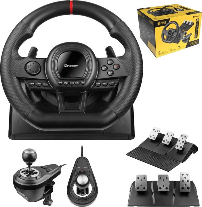 Actual product image Tracer SimRacer Manual Gearbox 6in1 (PS4, PC, PS3, Xbox One X, Xbox One S)