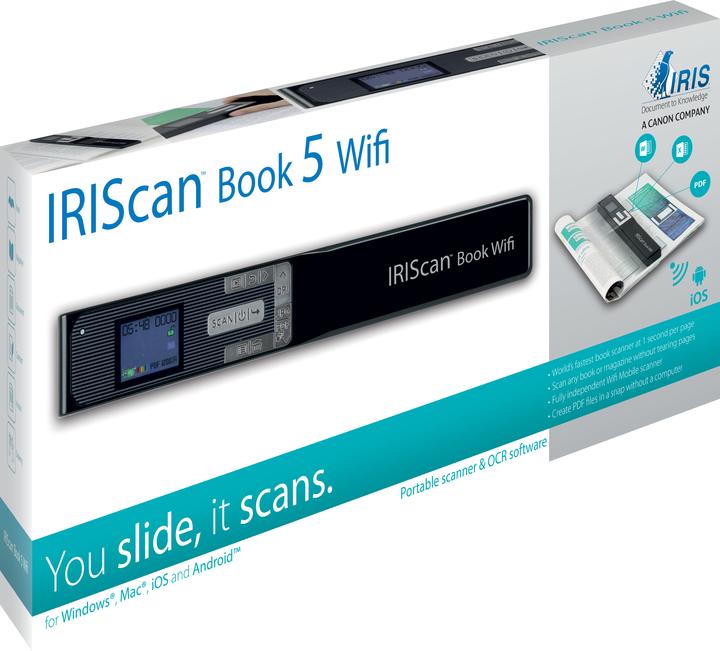 Actual product image Iris IRIScan Book 5 (USB, WLAN)