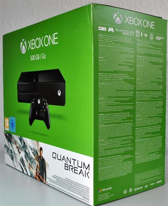 Actual product image Microsoft XBOX One 500GB Bundle, Quantum Break and Alan Wake